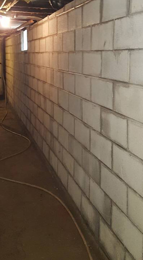 Basement wall rebuild / waterproofing
